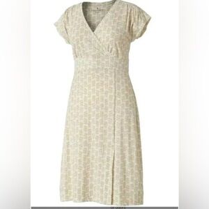 Royal Robbins Essential Tencel Dash Dress Long Womens XS Print Travel Active